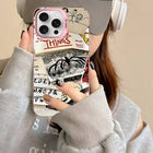 Cover iPhone opaca Stranger Things schizzo del Sottosopra