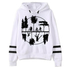 Maglione bianco Stranger Things foresta capovolta