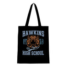 Tote bag Stranger Things Hawkins High School tigre nero