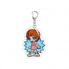 Portachiavi chibi 6 cm Stranger Things Undici vestito rosa