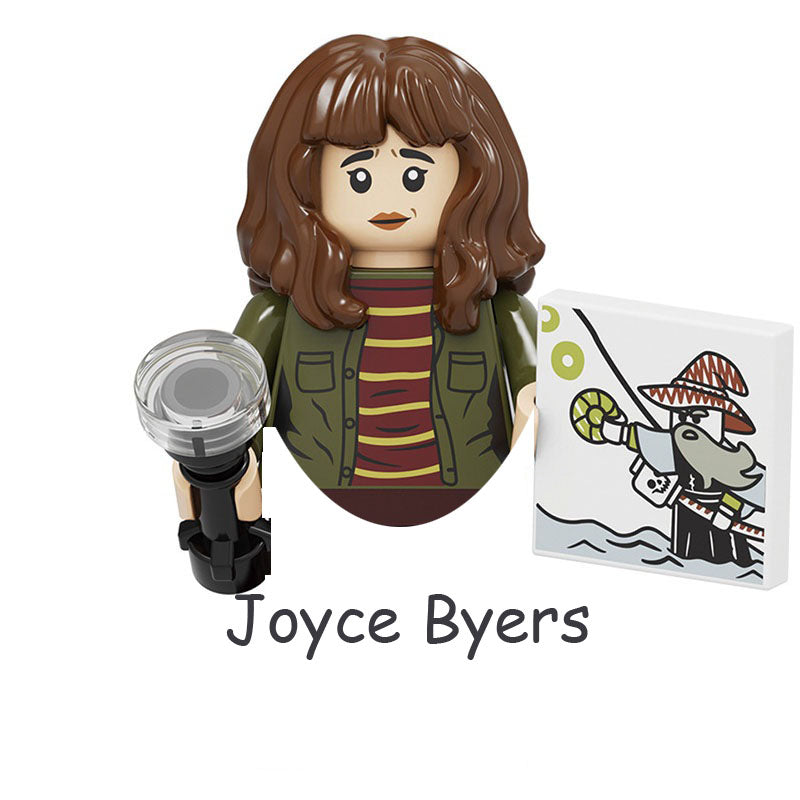 Mini figurine à construire Stranger Things Joyce Byers vu de face