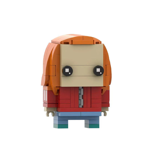 Figurine grosse tête à construire Stranger Things Max Mayfield vu de face