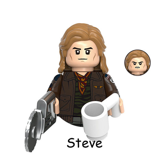 Mini figurine à construire Stranger Things Steve Harrington vu de face