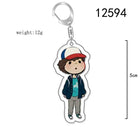 Portachiavi chibi Stranger Things Dustin Henderson cappellino