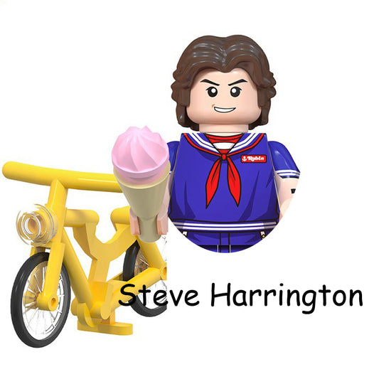 Mini figurine à construire Stranger Things Steve Harrington Scoops Ahoy vu de face