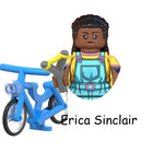 Mini statuina da costruire Stranger Things Erica Sinclair in bici