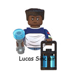 Mini statuina da costruire Stranger Things Lucas Sinclair e le sue fiale