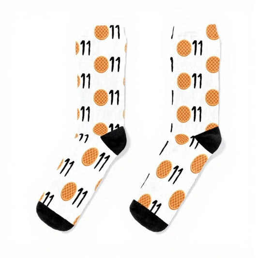 Chaussettes Stranger Things gaufres 011 vu de face