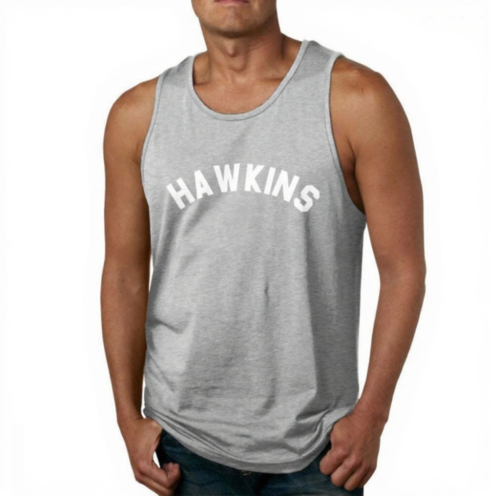 Débardeur Stranger Things Hawkins I.N. – coloris Gris