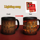 Tazza termoreattiva Stranger Things ghirlanda di Natale Stranger Lights