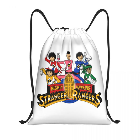 Sac à cordon Stranger Things Mighty Hawkins Rangers vu de face