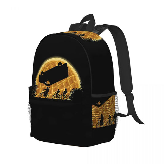 Sac à dos Stranger Things la lune aux gaufres vu de face