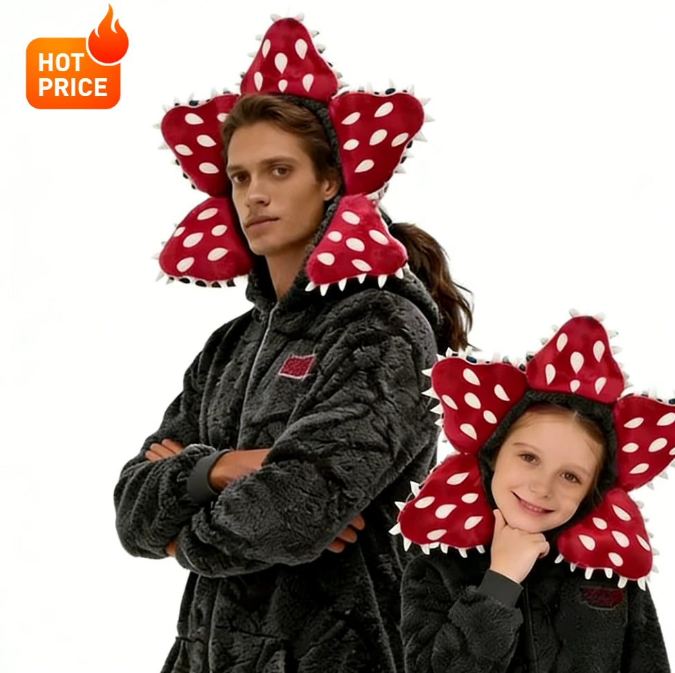 Pyjama flanelle Stranger Things Demogorgon adulte et enfant – visuel 4