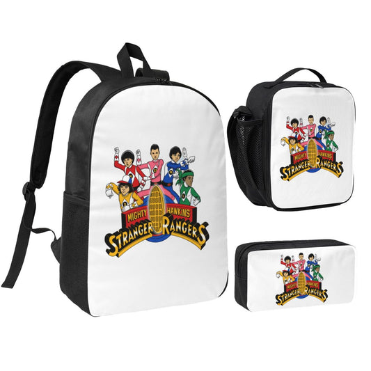 Sac à dos Stranger Things Mighty Hawkins Rangers (3 pièces) vu de face