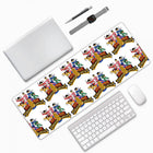 Tappetino mouse XXL Stranger Things Mighty Hawkins Rangers 80 x 30 cm