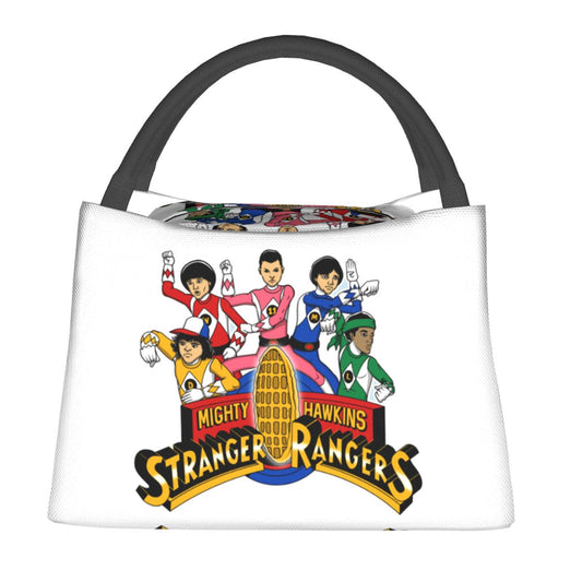 Sac isotherme Stranger Things Mighty Hawkins Rangers vu de face
