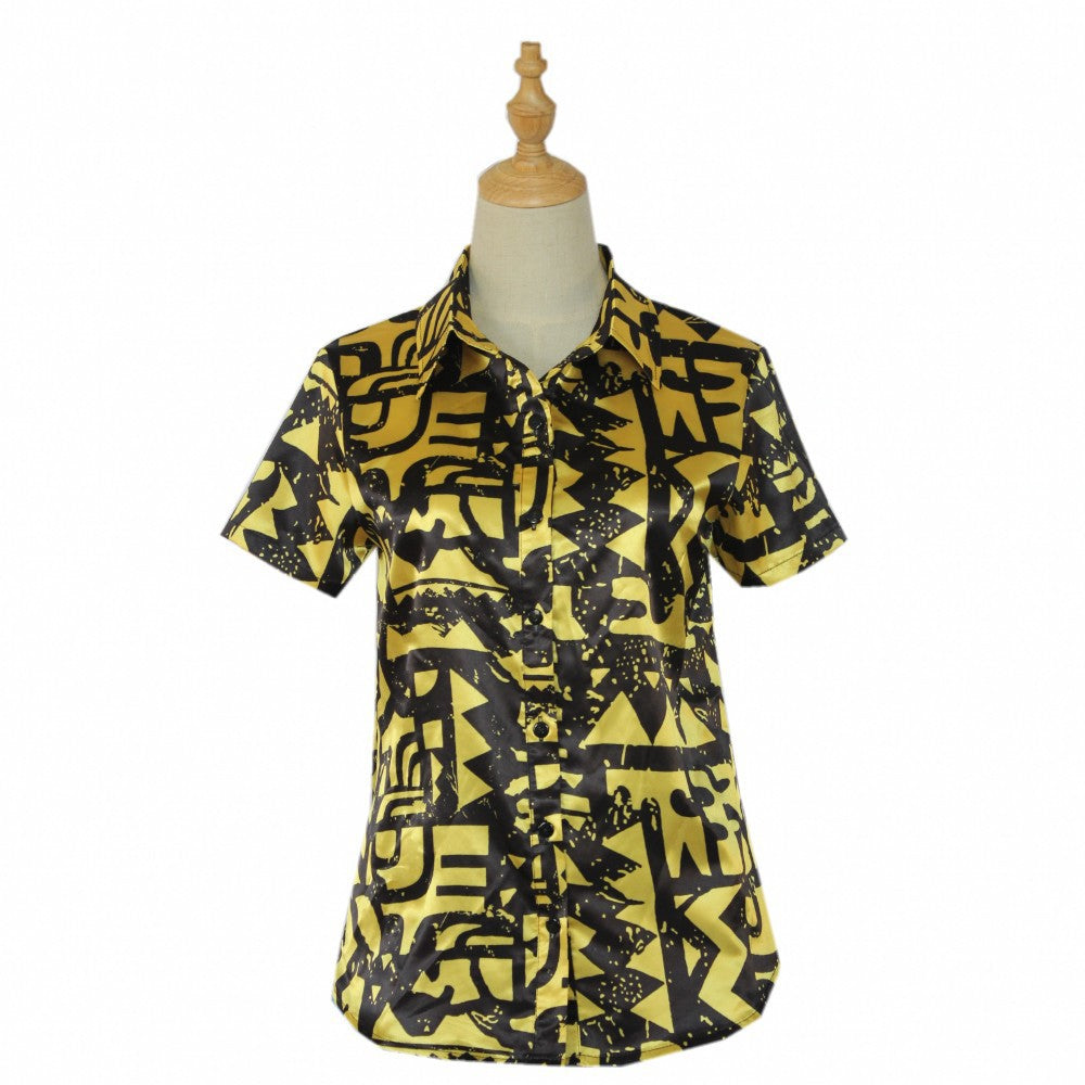 Chemise à motifs Stranger Things Onze vu de face