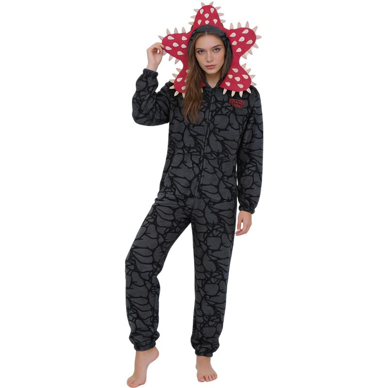 Combinaison pyjama Stranger Things Demogorgon vu de face