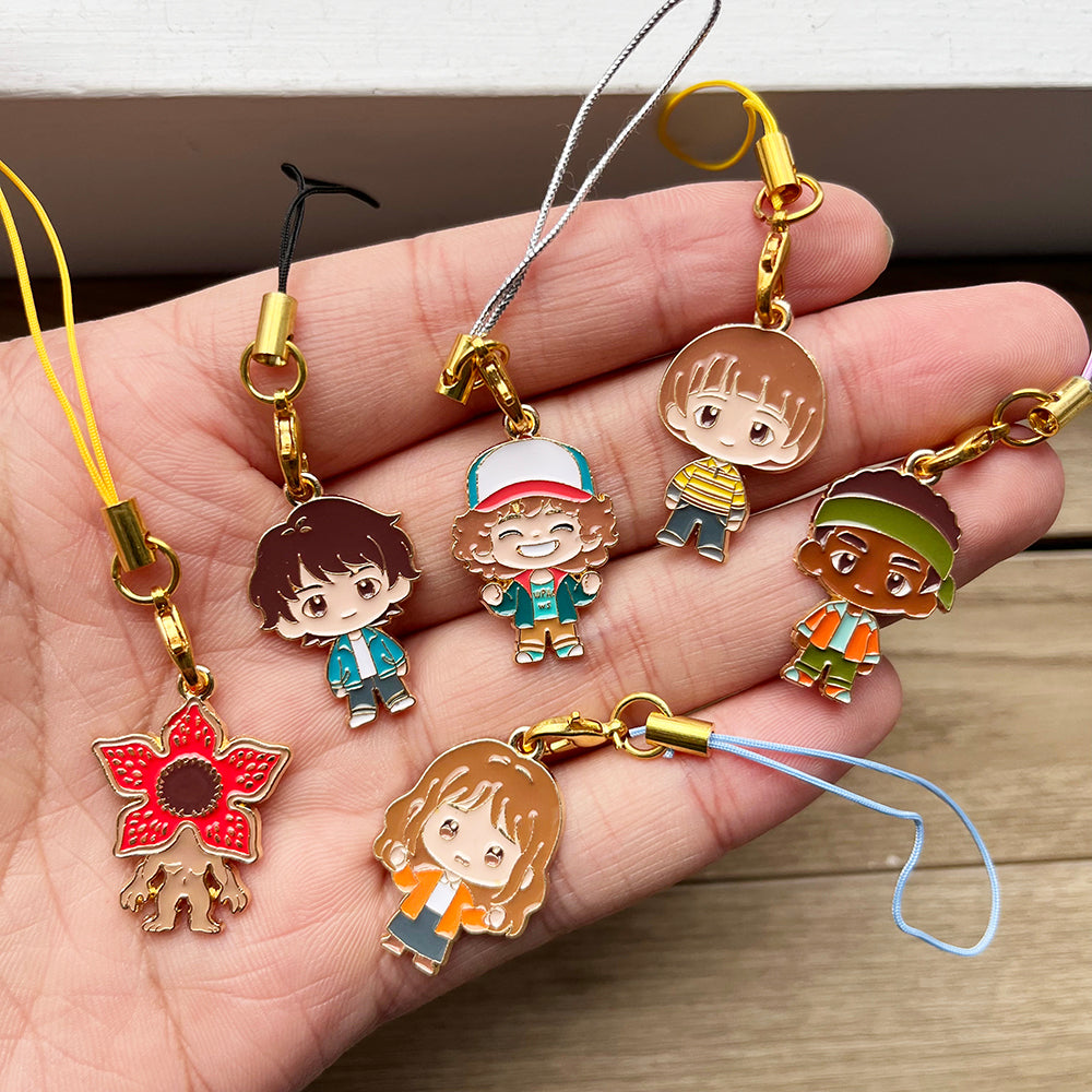 Lot de 6 porte-clés Stranger Things chibi – visuel 2