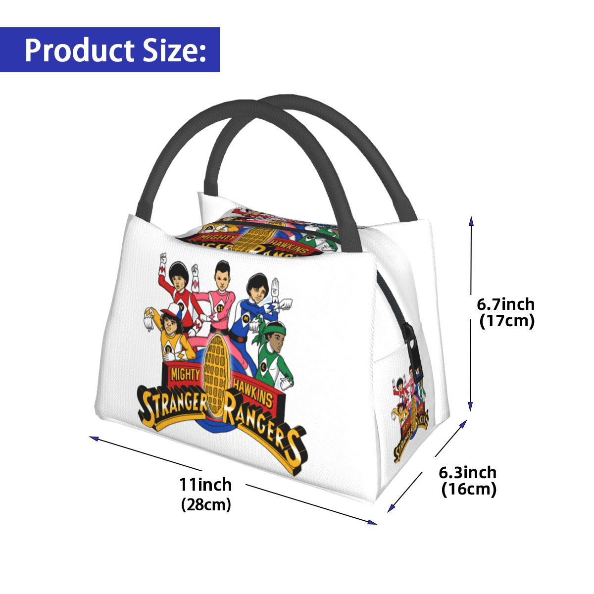 Sac isotherme Stranger Things Mighty Hawkins Rangers – visuel 2