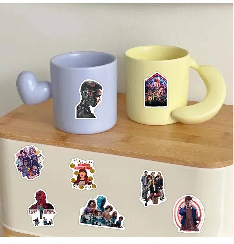 Lot de 50 stickers Stranger Things – visuel 4
