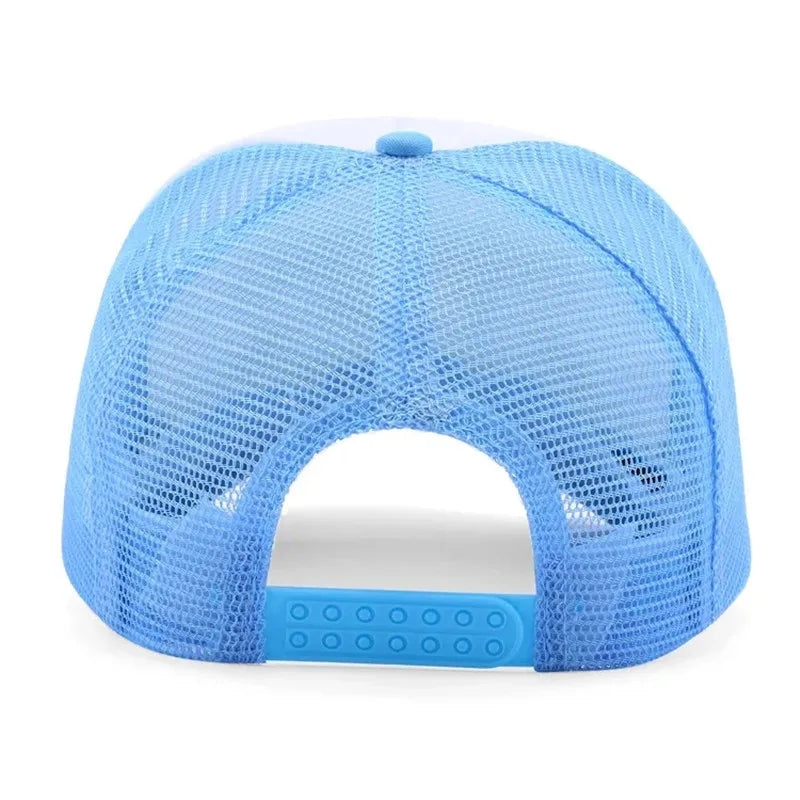 Casquette Stranger Things trucker rouge blanc bleu – visuel 2