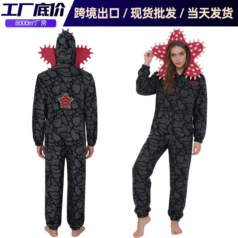 Combinaison pyjama Stranger Things Demogorgon famille 5-15 ans et adulte – visuel 4