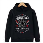 Hoodie da bambino Stranger Things Hawkins Is Cursed