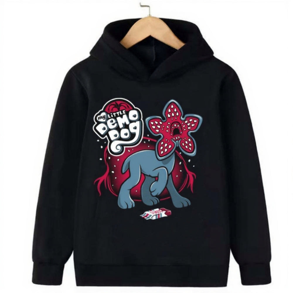 Hoodie enfant Stranger Things My Little Demodog vu de face