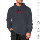 Hoodie Stranger Things Very Merry Christmas capovolta