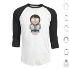T-shirt da uomo baseball maniche 3/4 Stranger Things Mike Wheeler
