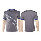 T-shirt cosplay Will Byers Stranger Things grigio a righe