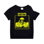 T-shirt da bambino nera Stranger Things Dungeons e Demogorgoni