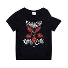T-shirt da bambino nera Stranger Things Stranger Things Come