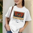 T-shirt da bambino Stranger Things cassetta anni 80