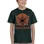 T-shirt da bambino verde Stranger Things Demogorgone