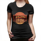 T-shirt da donna Stranger Things Welcome to Hawkins Indiana stemma