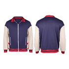 Giacca della tuta cosplay Will Byers Stranger Things blu navy e bianco